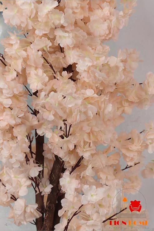 Artificial jasmine plant, 150cm tall, with a dense, three-trunk design, a realistic artificial tree for indoor and outdoor use, complete with a plastic pot, pebbles, and Simon.