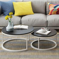 Two-piece nesting table