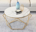 Coffee table in the middle