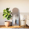 Full-length mirrors, white