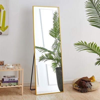 Full-length mirrors - gold color