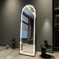 Full-length LED mirror - touch-operated, three colors