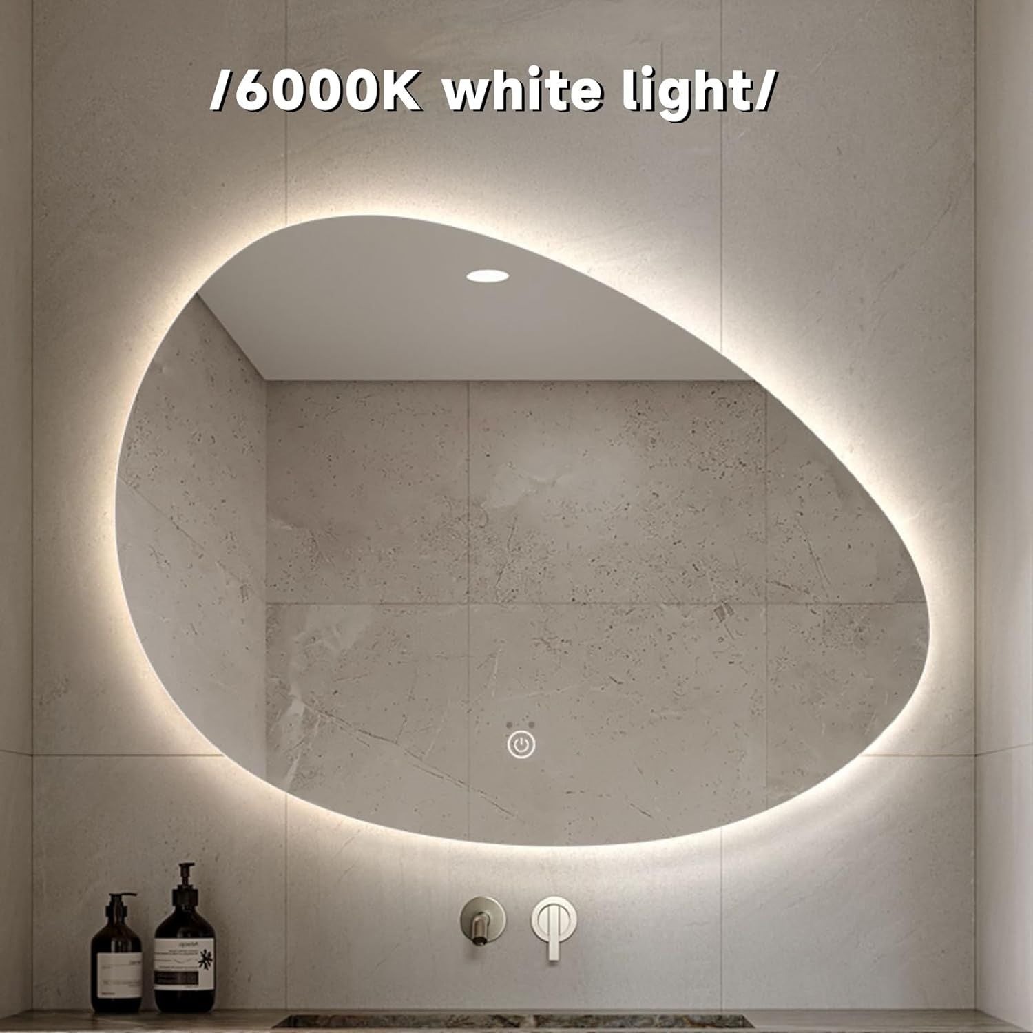 LED touch mirror