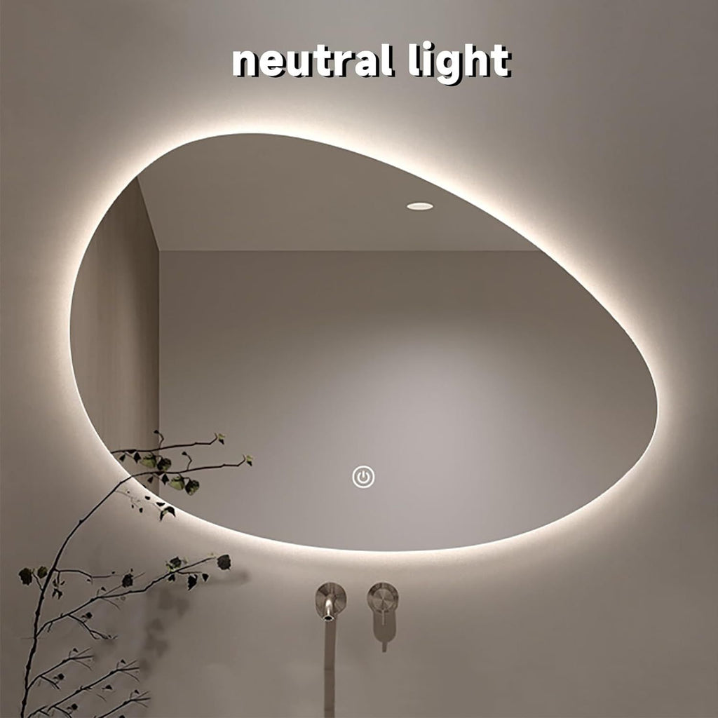 LED touch mirror