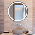 LED round mirror