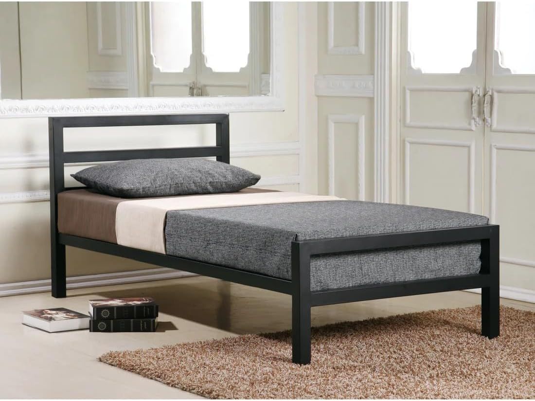 100cm metal bed