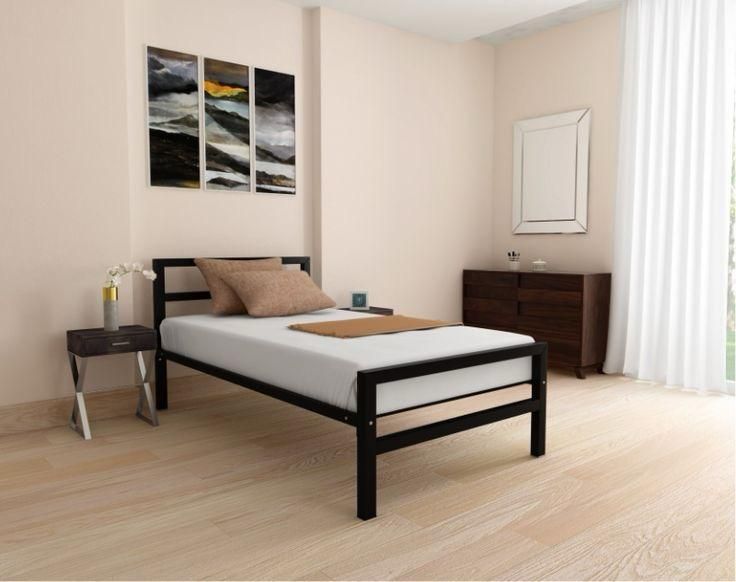 Metal bed - 90 cm