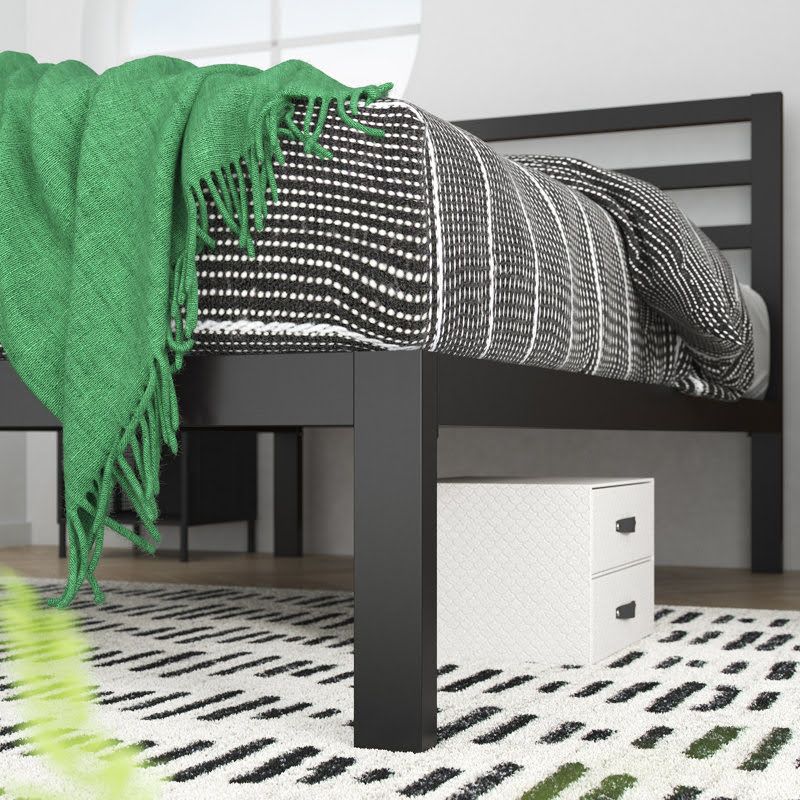 120 cm metal bed