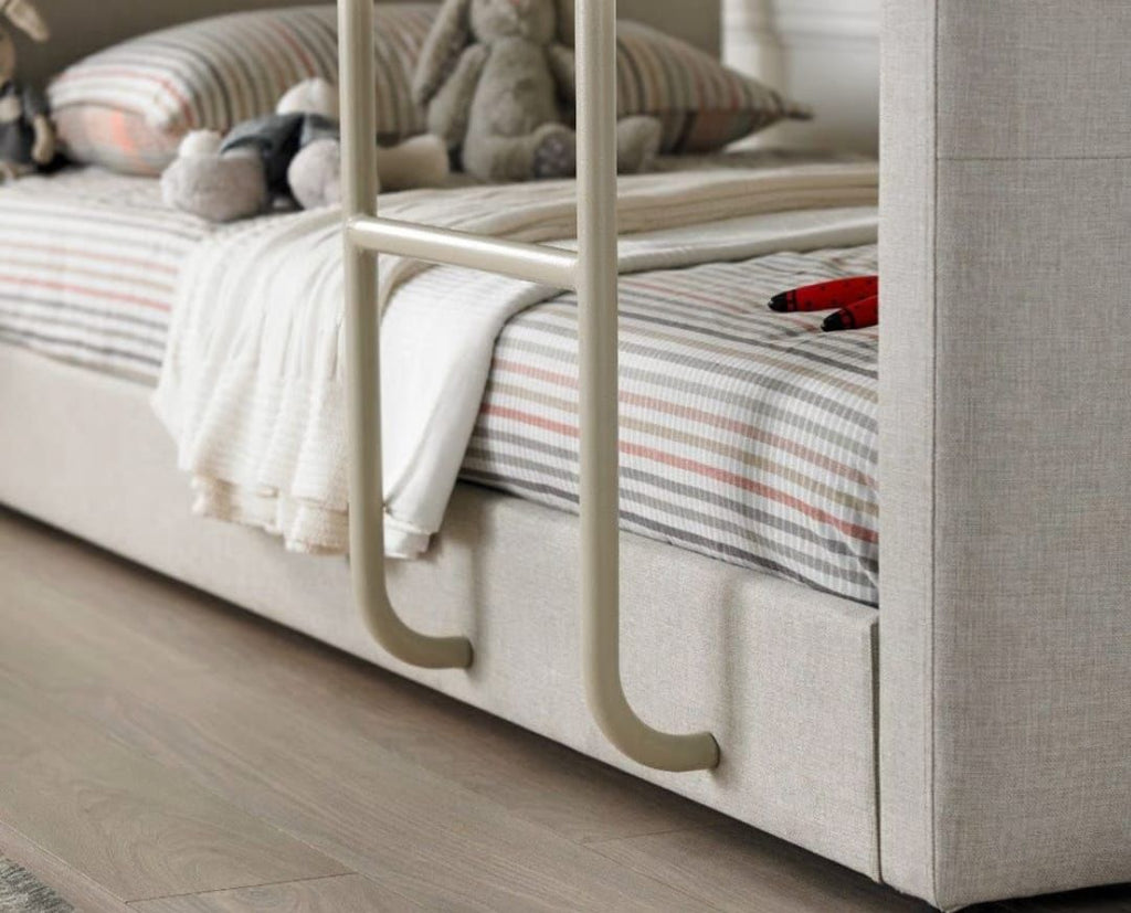 Luxury bunk bed - with padded upholstery - can hold up to 500 kg