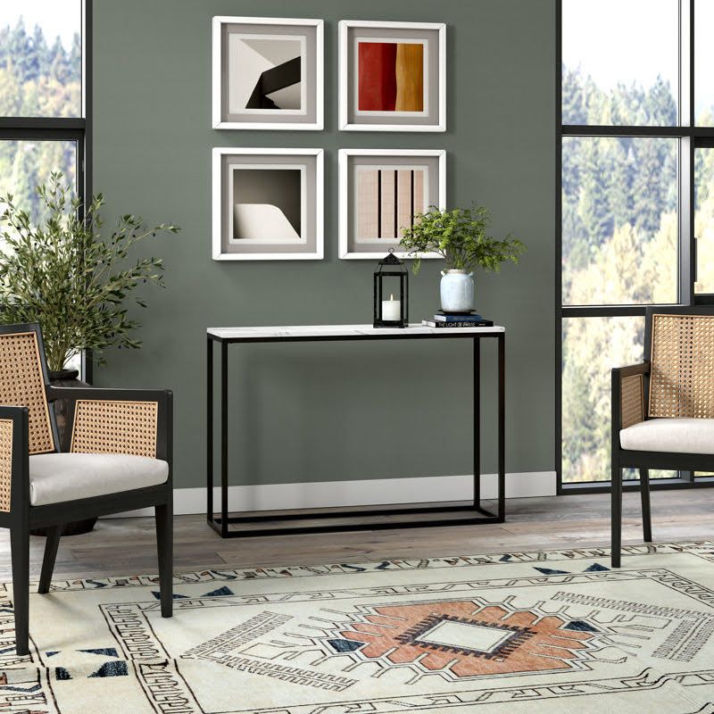 Metal console