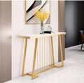 Stylish console with a modern design