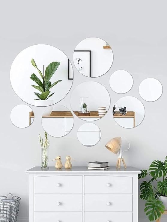 Decorative Mirror Set - 9 Pieces