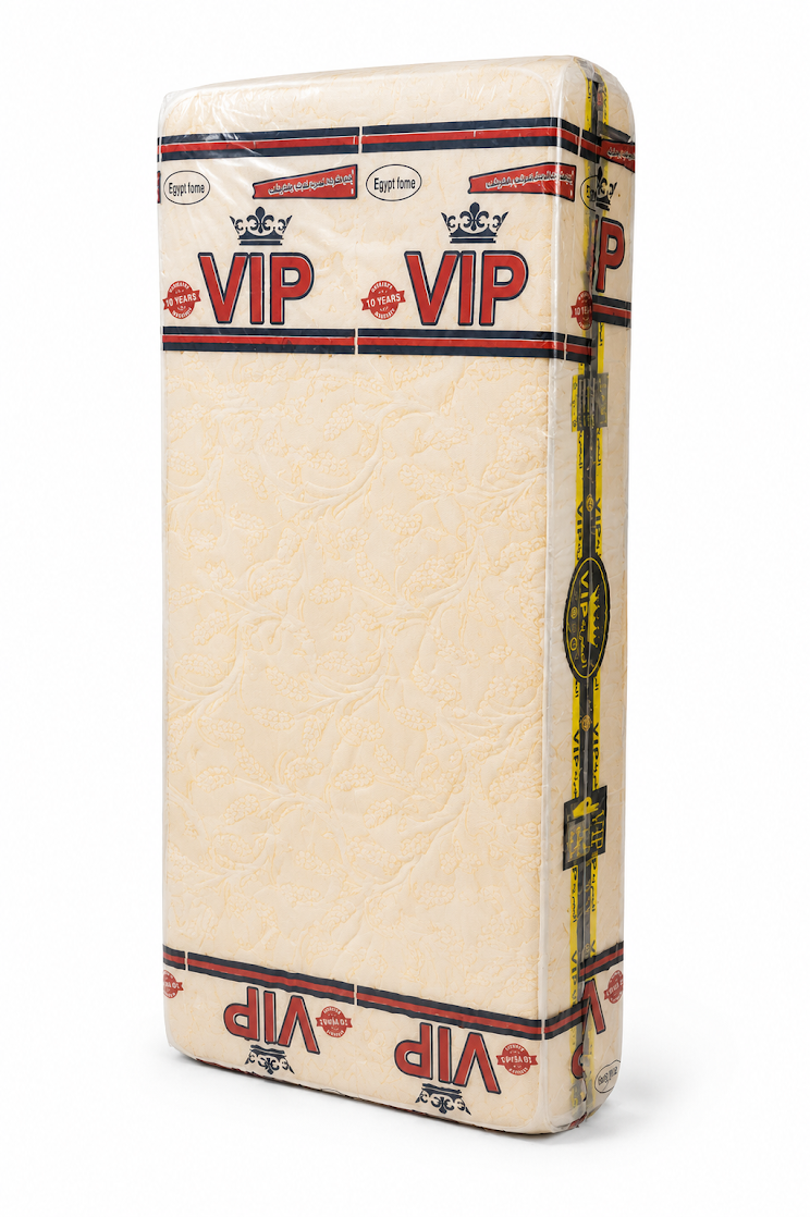 مرتبة VIP من المصرية للمراتب – مقاس 90 × 195 سم – ارتفاع 27 سم
