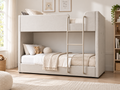 سرير دورين منجد بشاسيه معدن من LION HOME